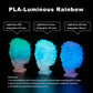 ANTINSKY PLA Luminous rainbow 3D Filament 1.75mm 1kg
