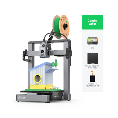 Creality Hi Combo 3D Printer — 16-Color Multi-Material Printing