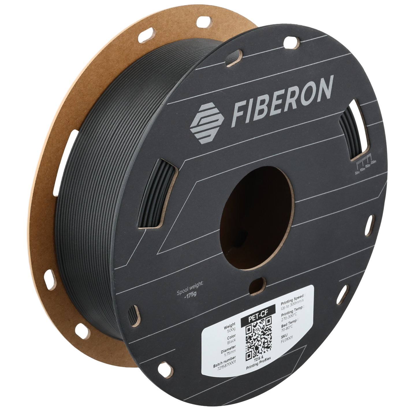 Polymaker Fiberon PET-CF17 Filament 1.75mm 0.5kg