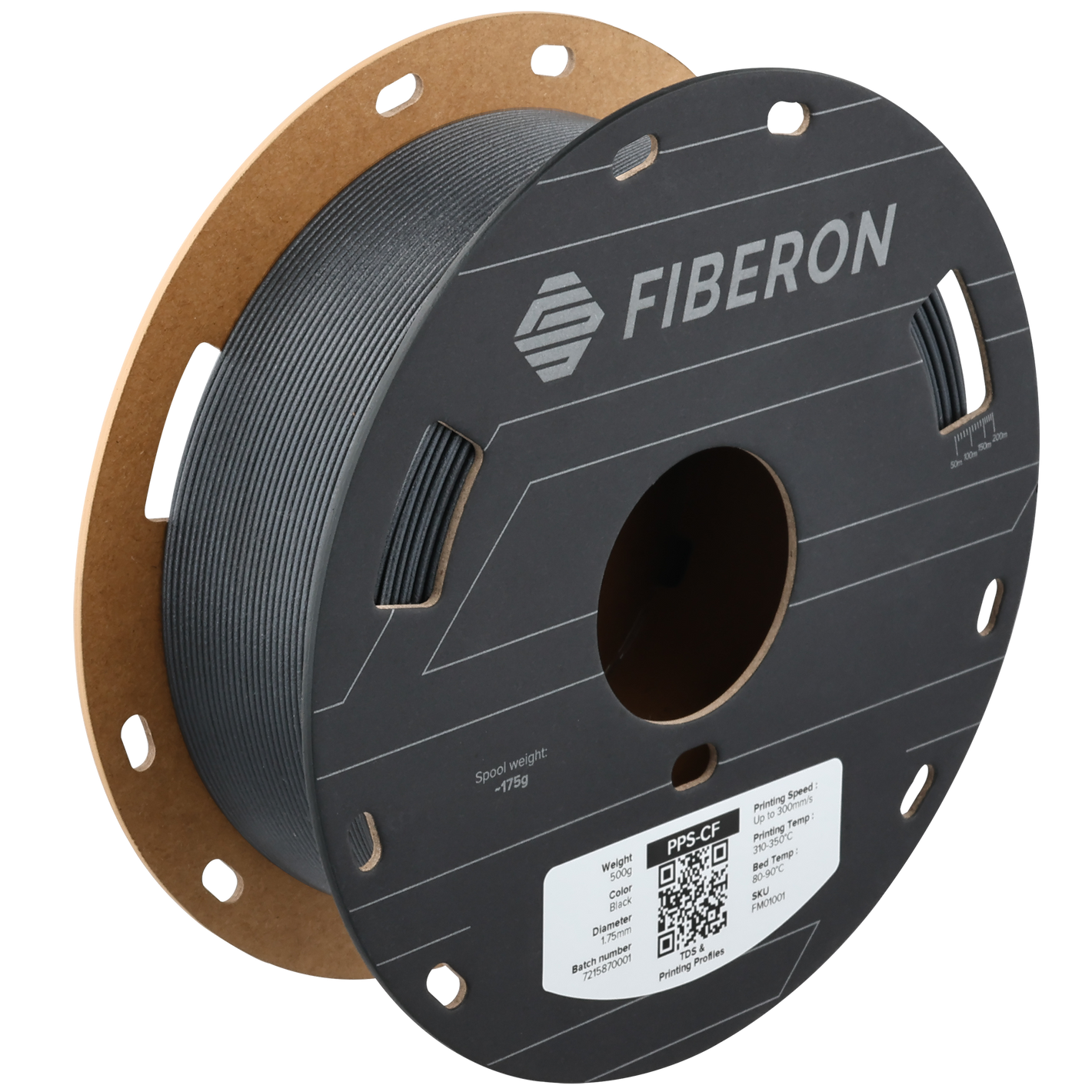 Polymaker Fiberon PPS-CF10 Filament 1.75mm 0.5kg