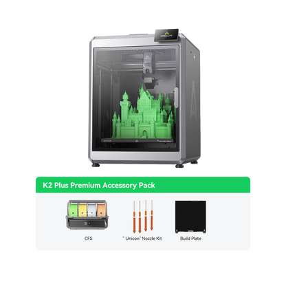 Creality K2 Plus Combo 3D Printer — 350x350x350mm Flagship
