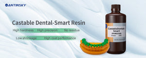 ANTINSKY Castable Dental Smart Resin Green 1KG