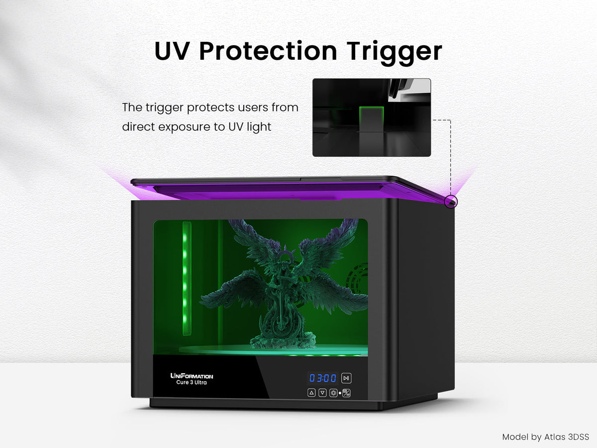 UniFormation Cure 3 Ultra UV Curing & Drying Station — 362mm Large Volume