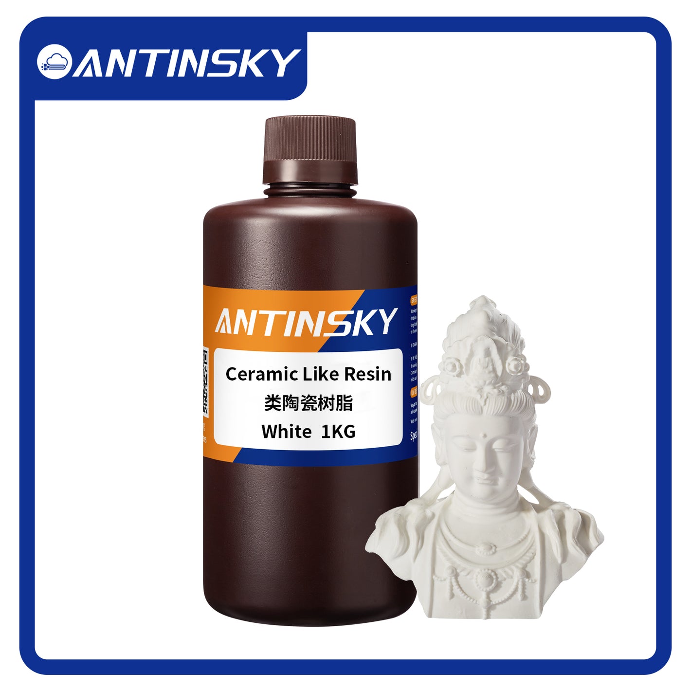 ANTINSKY Ceramic Like Resin 1kg