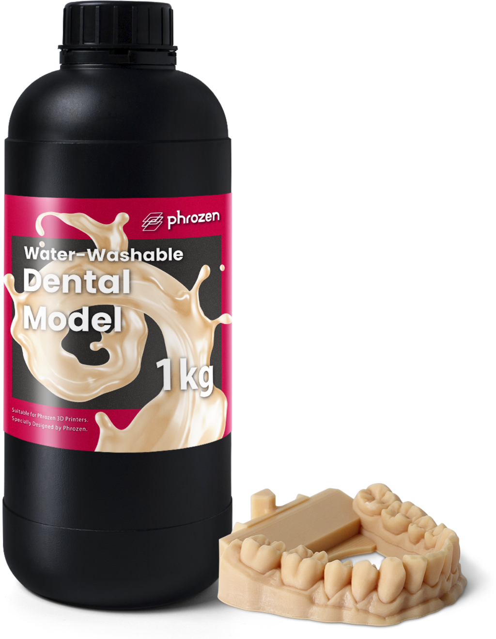 Phrozen Water-Washable Dental Model Resin Beige 1kg