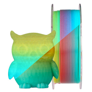ANTINSKY PLA Luminous Multicolored 3D Filament 1.75mm 1kg
