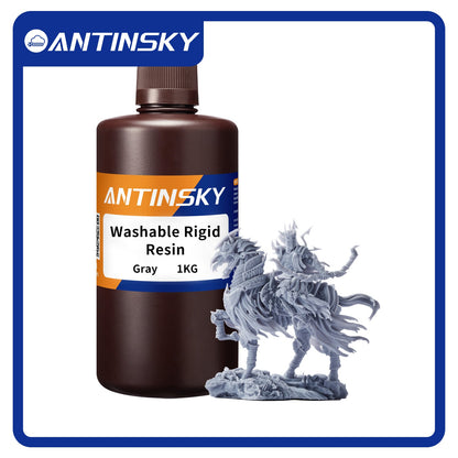 ANTINSKY Washable Rigid 8K Resin 1kg